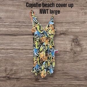 Cupshe Tropical Beach Cover-Up